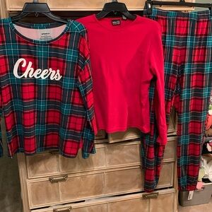 2 pajama tops & pants. Smoke & pet free home